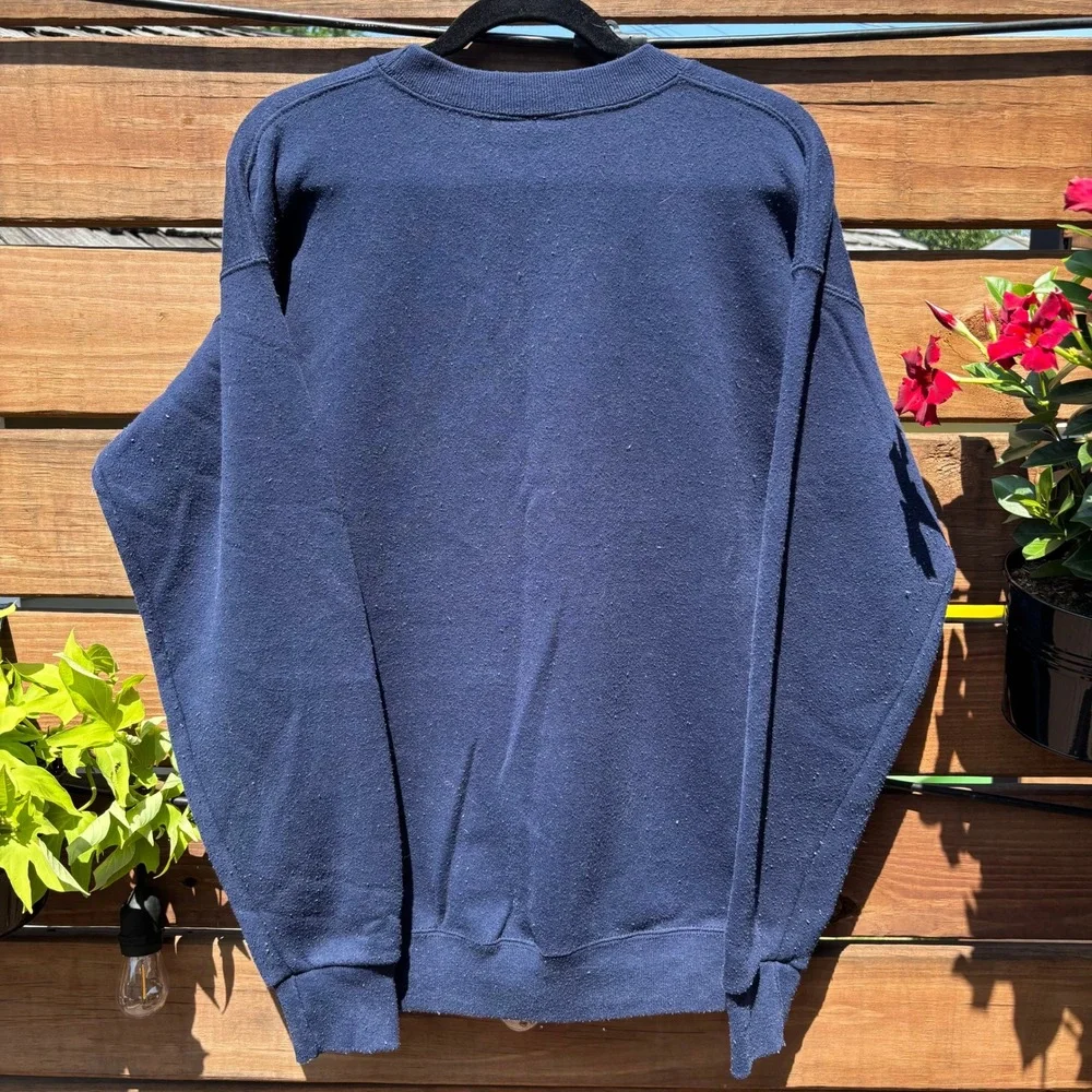 Soffe Sweatshirt Unisex XL Navy Blue Good University of Minnesota Morris Graphic